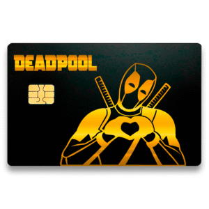 Home deadpool corazon dorado single