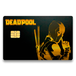 deadpool negra dorada single