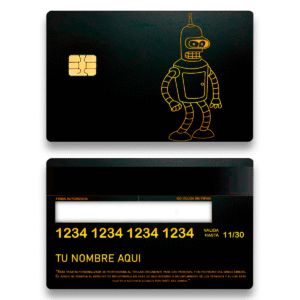 futurama1 negro dorado double