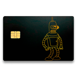 futurama1 negro dorado single