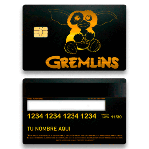 gremlin negra dorada double